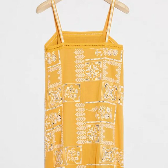 NWT Anthropologie Sibyl Embroidered mini Dress - Picture 3 of 6
